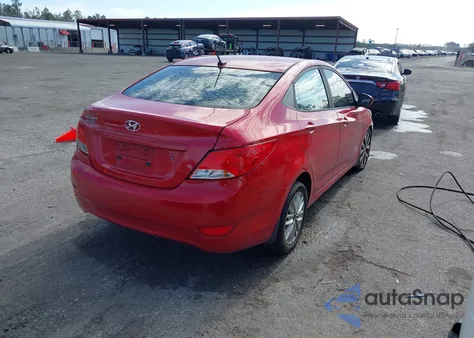 2017 Hyundai Accent Value Edition z USA, uszkodzony, nr VIN KMHCT4AEXHU249802